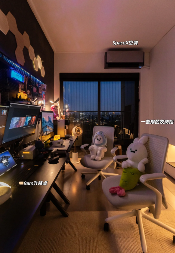 双人书房设计丨飞墨家-6