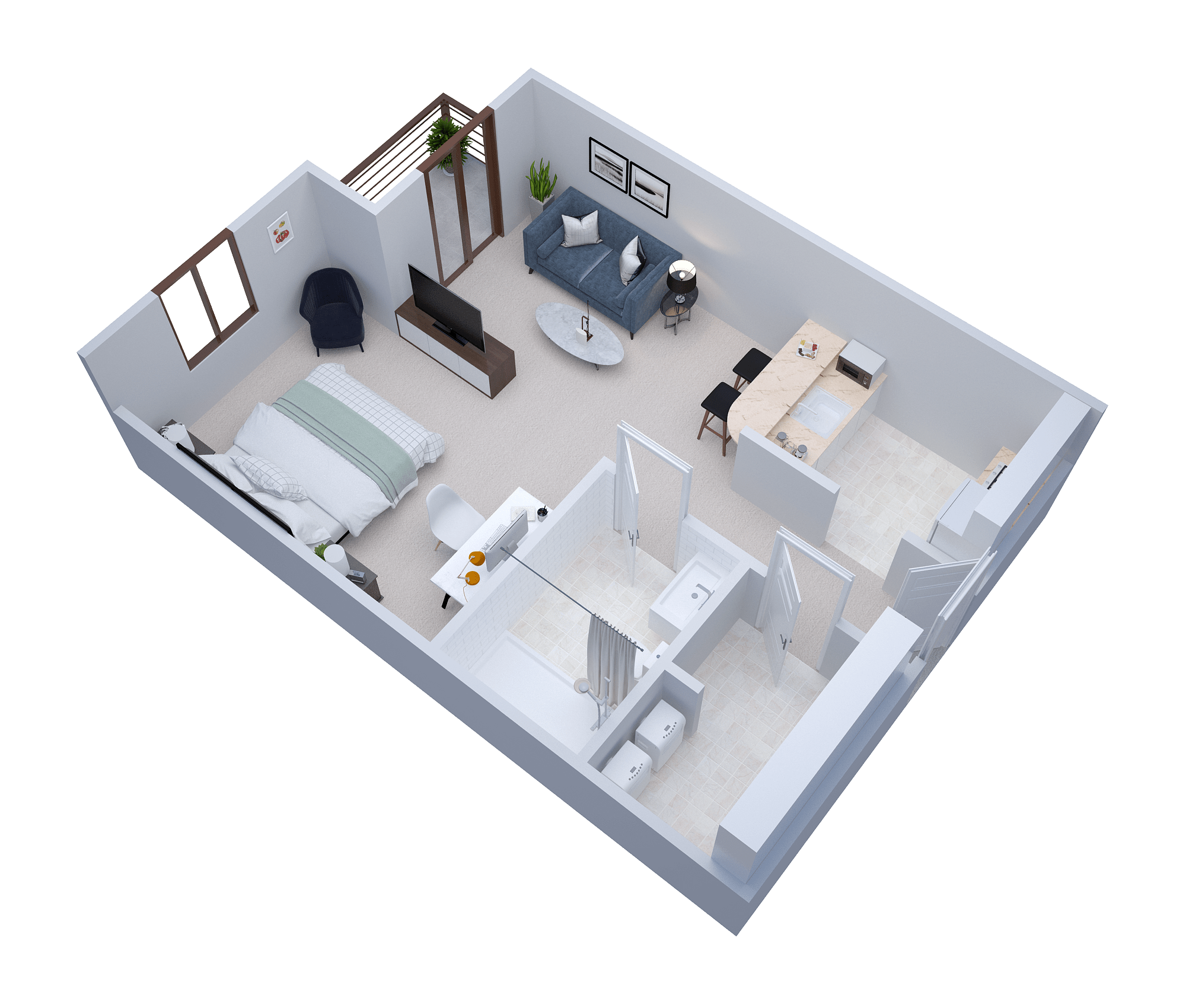 3D 渲染服务丨马里丨The 2D3D Floor Plan Company-22