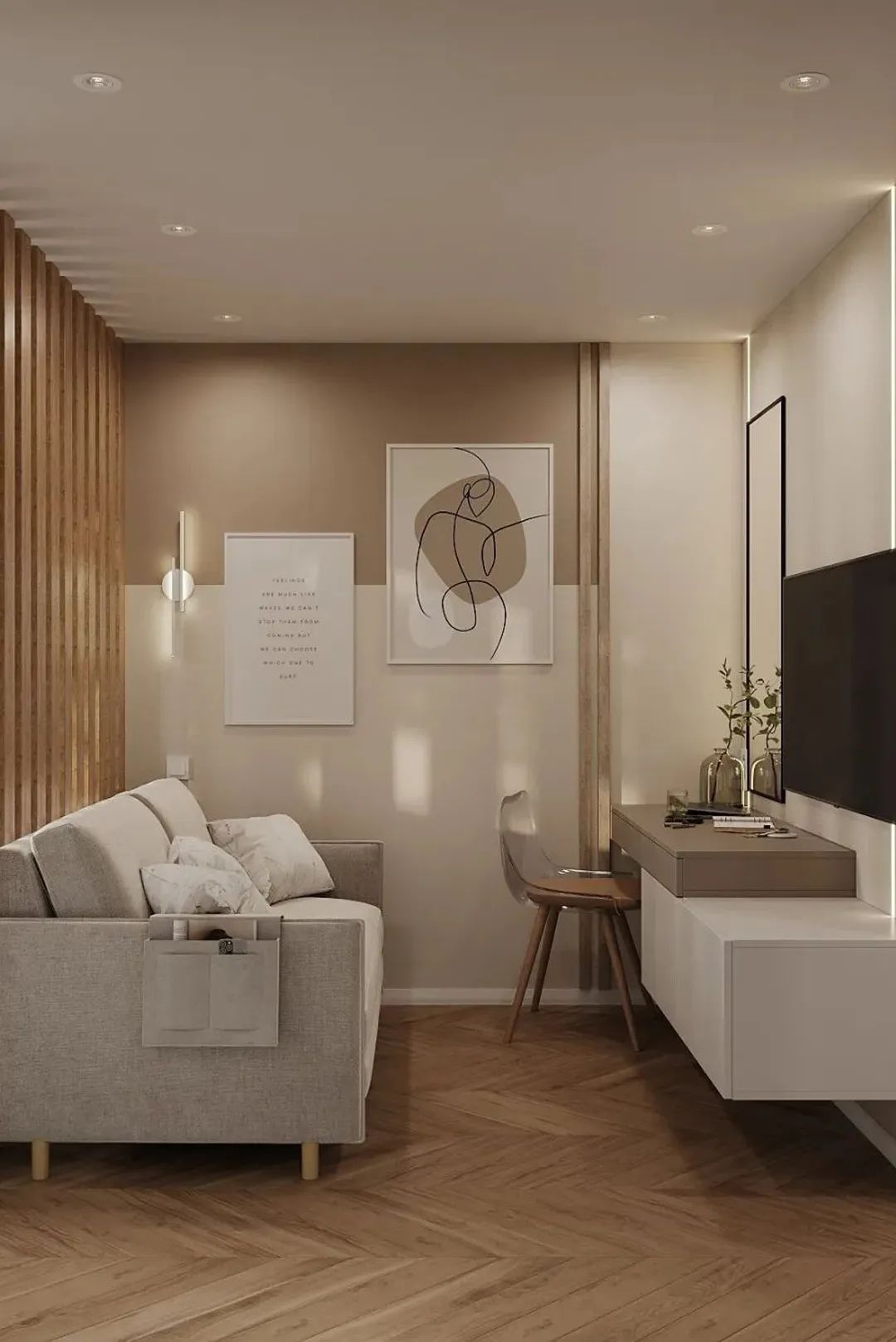 40㎡灰色小公寓设计丨Alana Kalabekova-37