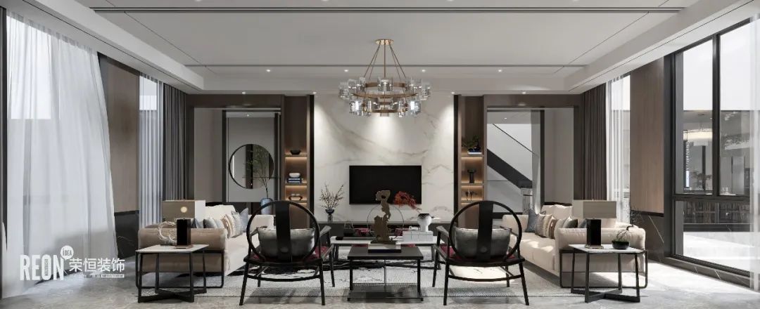 新黄浦花园 860㎡新中式风,演绎古风新魅力-25