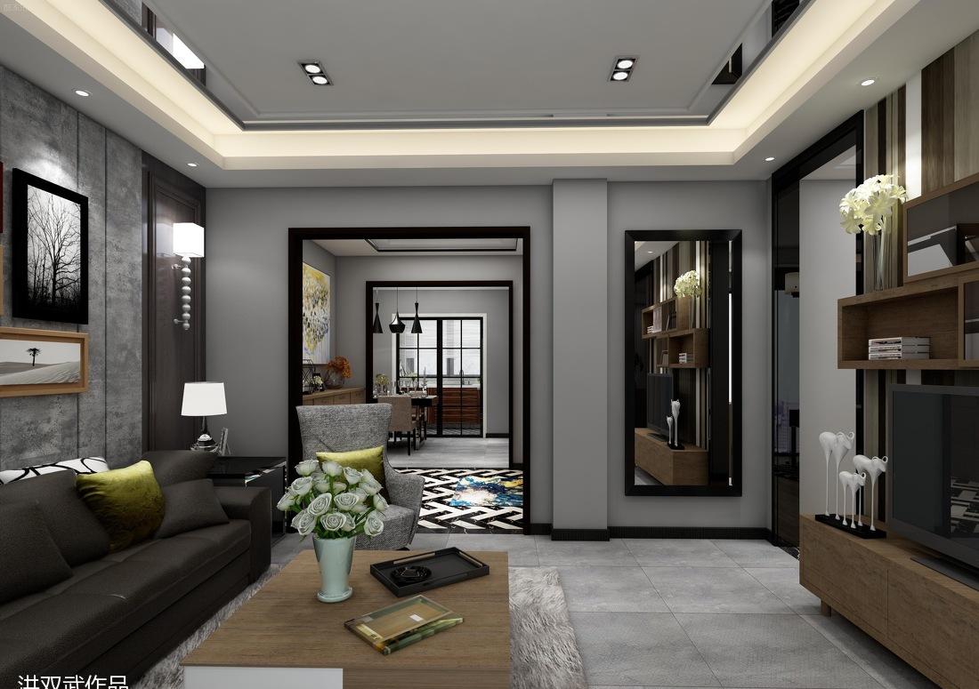 X 公馆高级灰 | 暗黑风格中的简约宁静-5