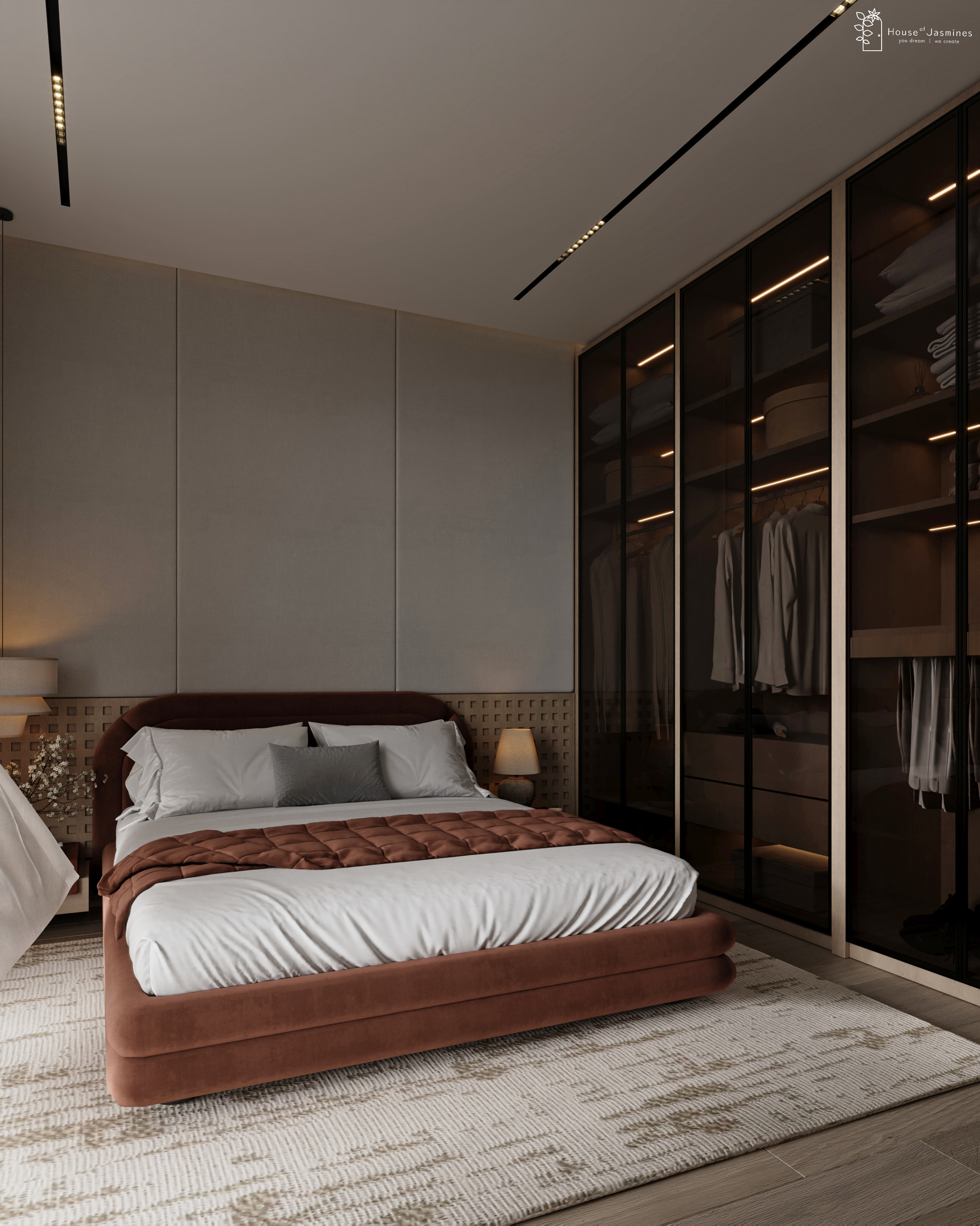 CONTEMPORARY MINIMALIST BEDROOM-11