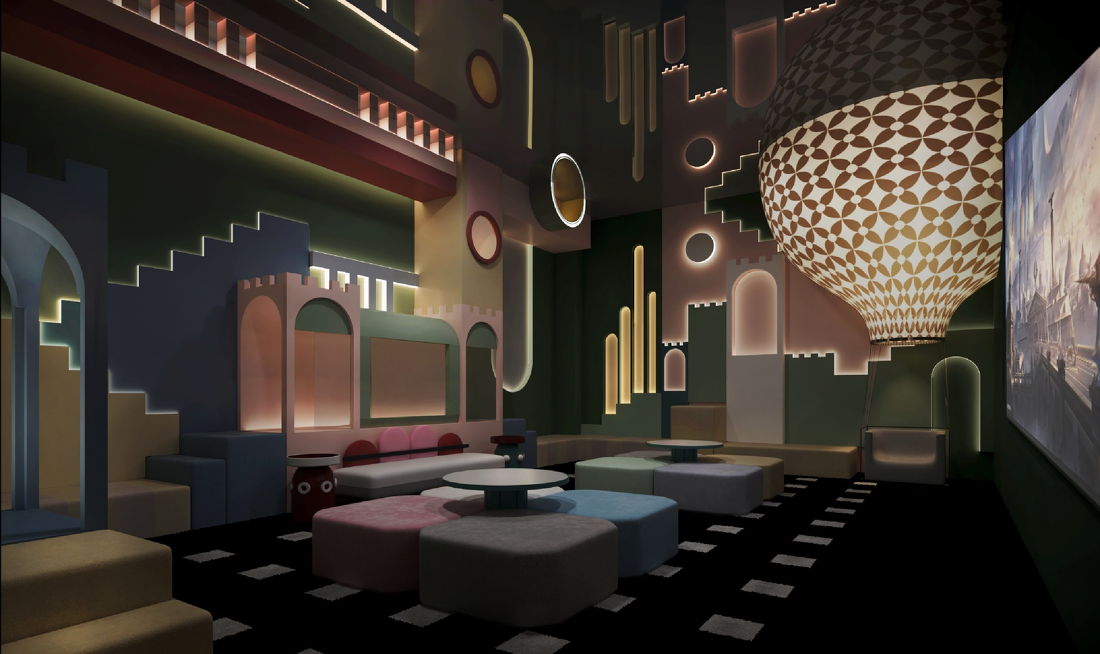 未来主义影院设计 | 多元化空间与材质的完美融合-21