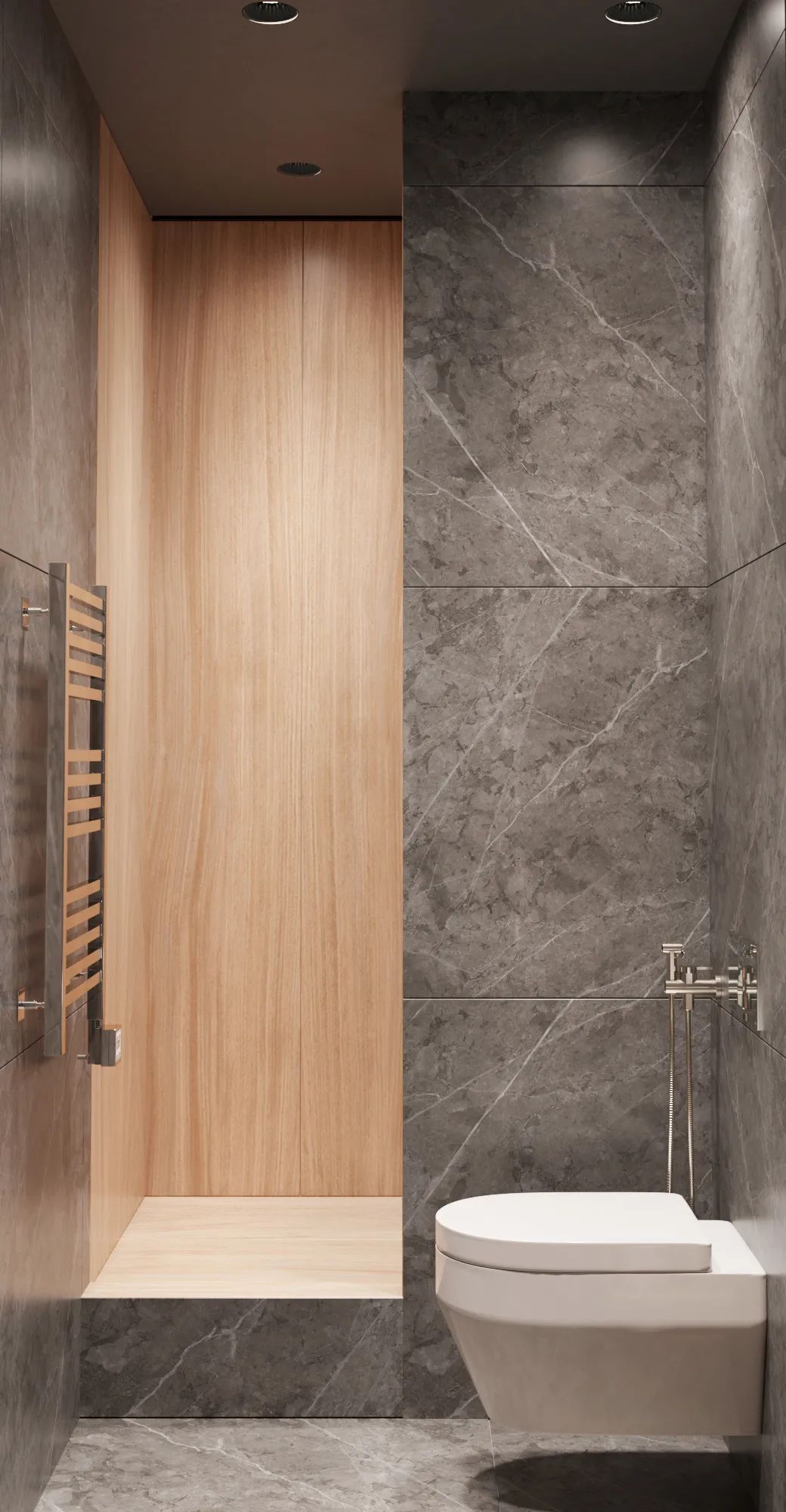 俄罗斯 120㎡原木简约公寓，素雅而精致-23