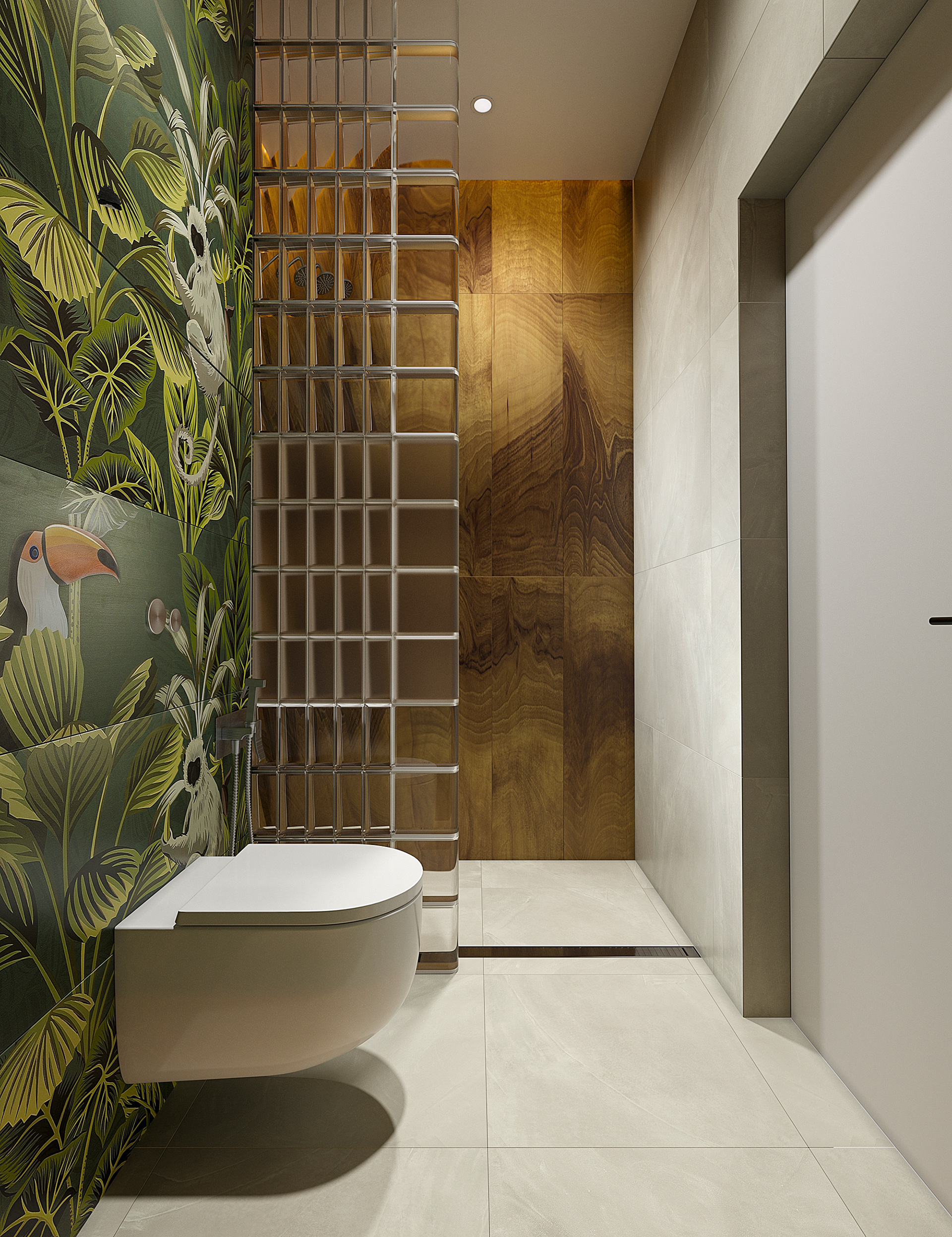 Friday Club 160平房屋可视化设计-19