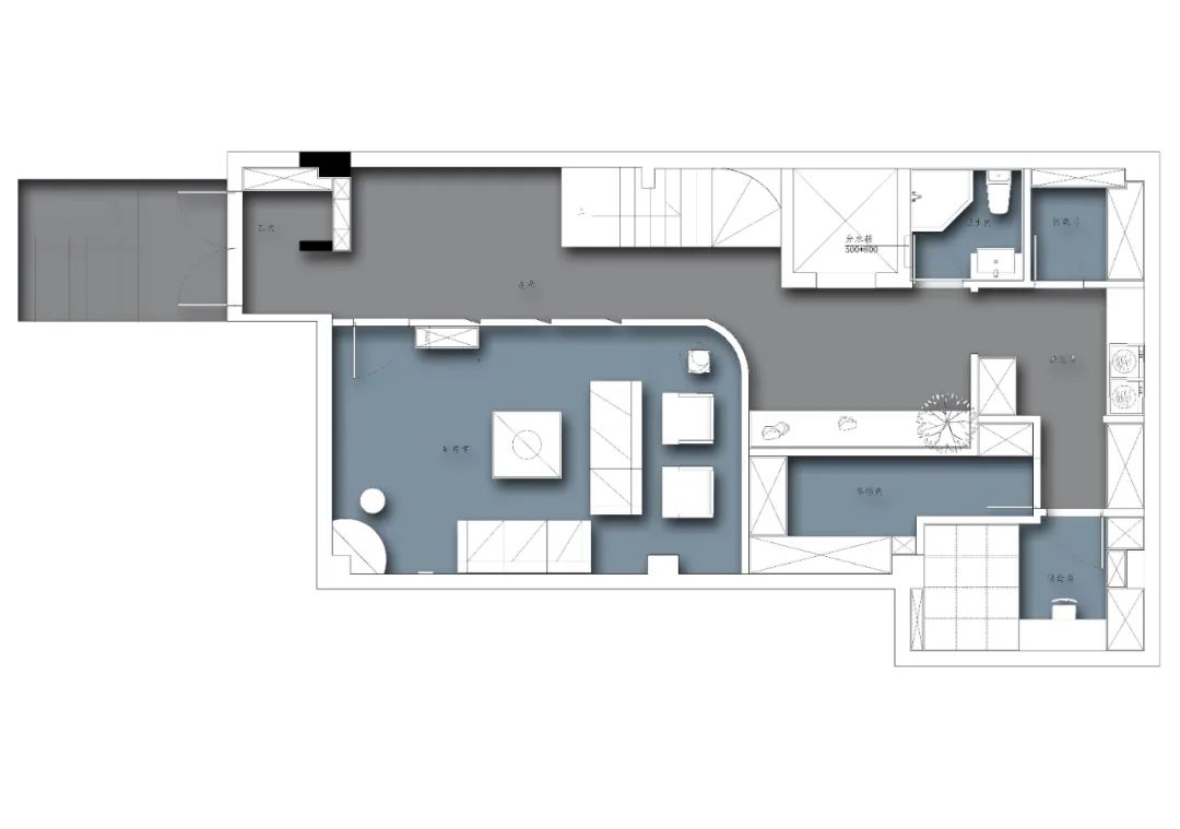 四季康城现代休闲风设计,打造自然光影互动空间-19