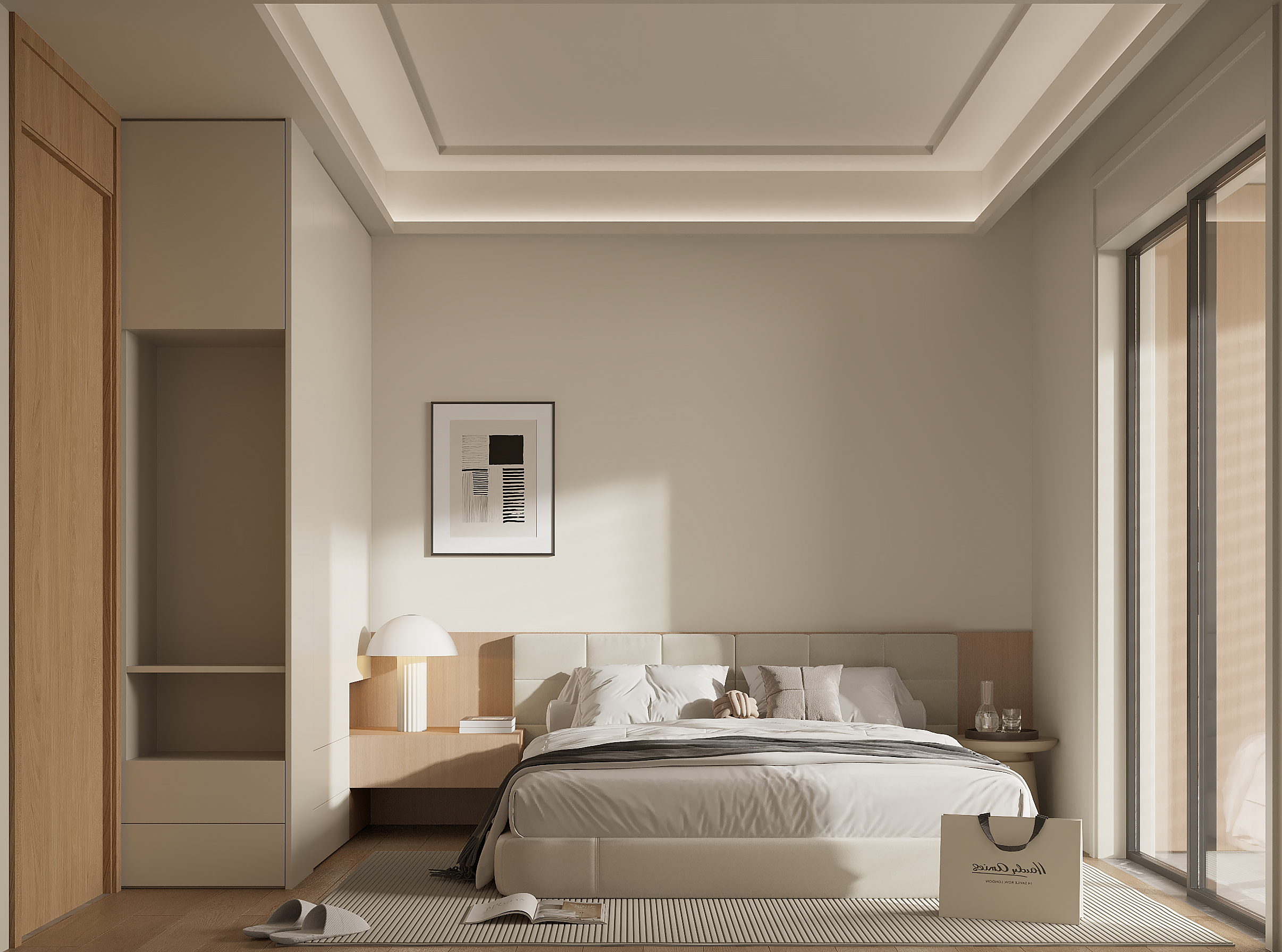 现代风精装住宅改造项目-4