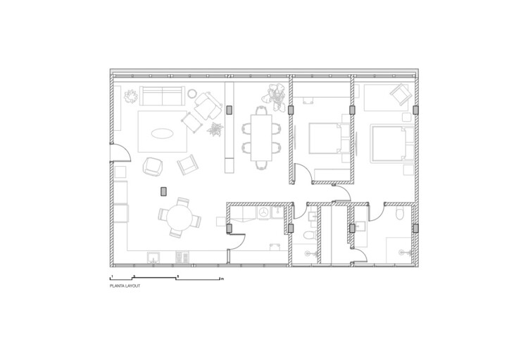 巴西公寓的 10 次翻新-28