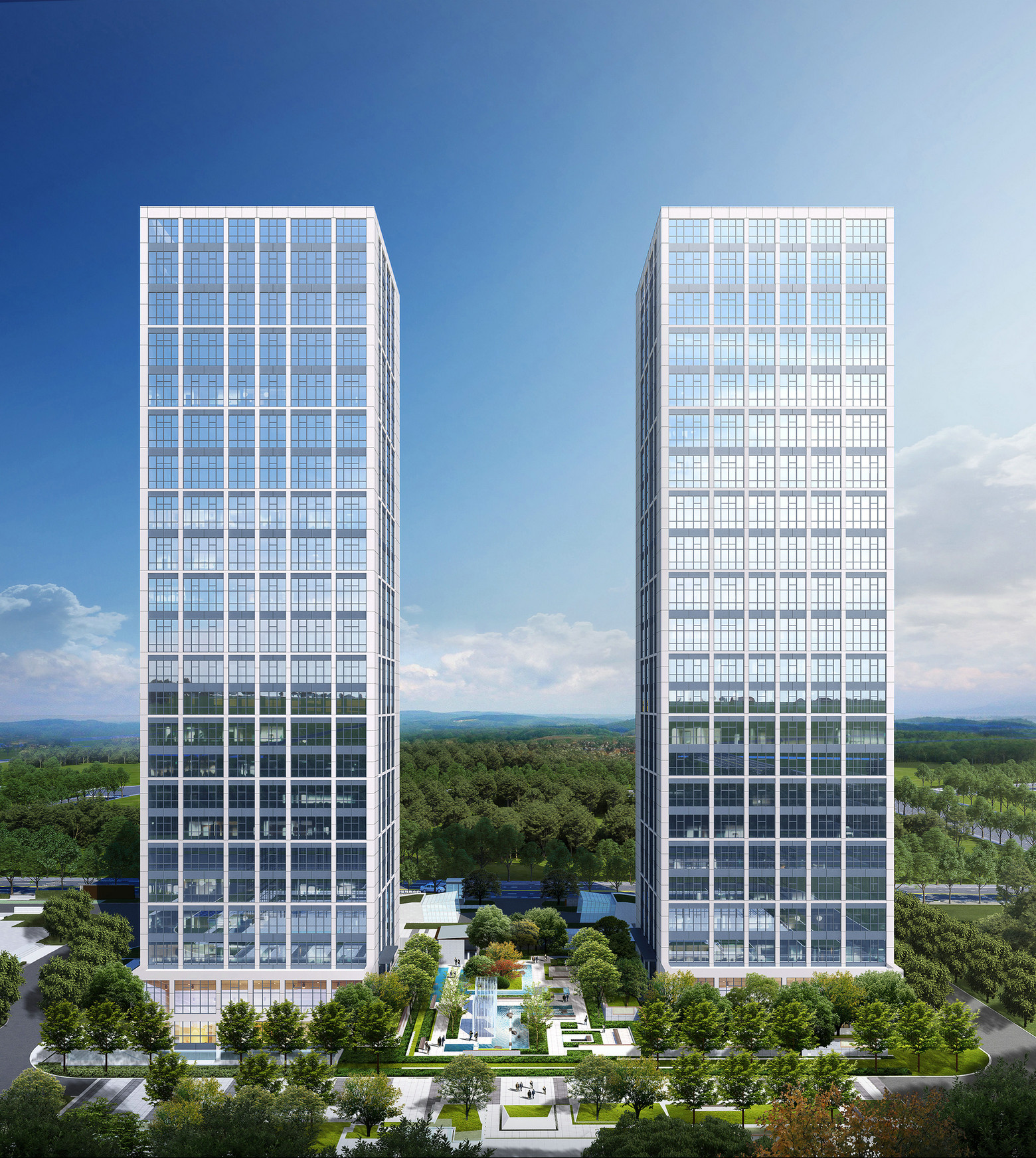 如墨设计｜创意美学玩转空中Loft办公样板-2