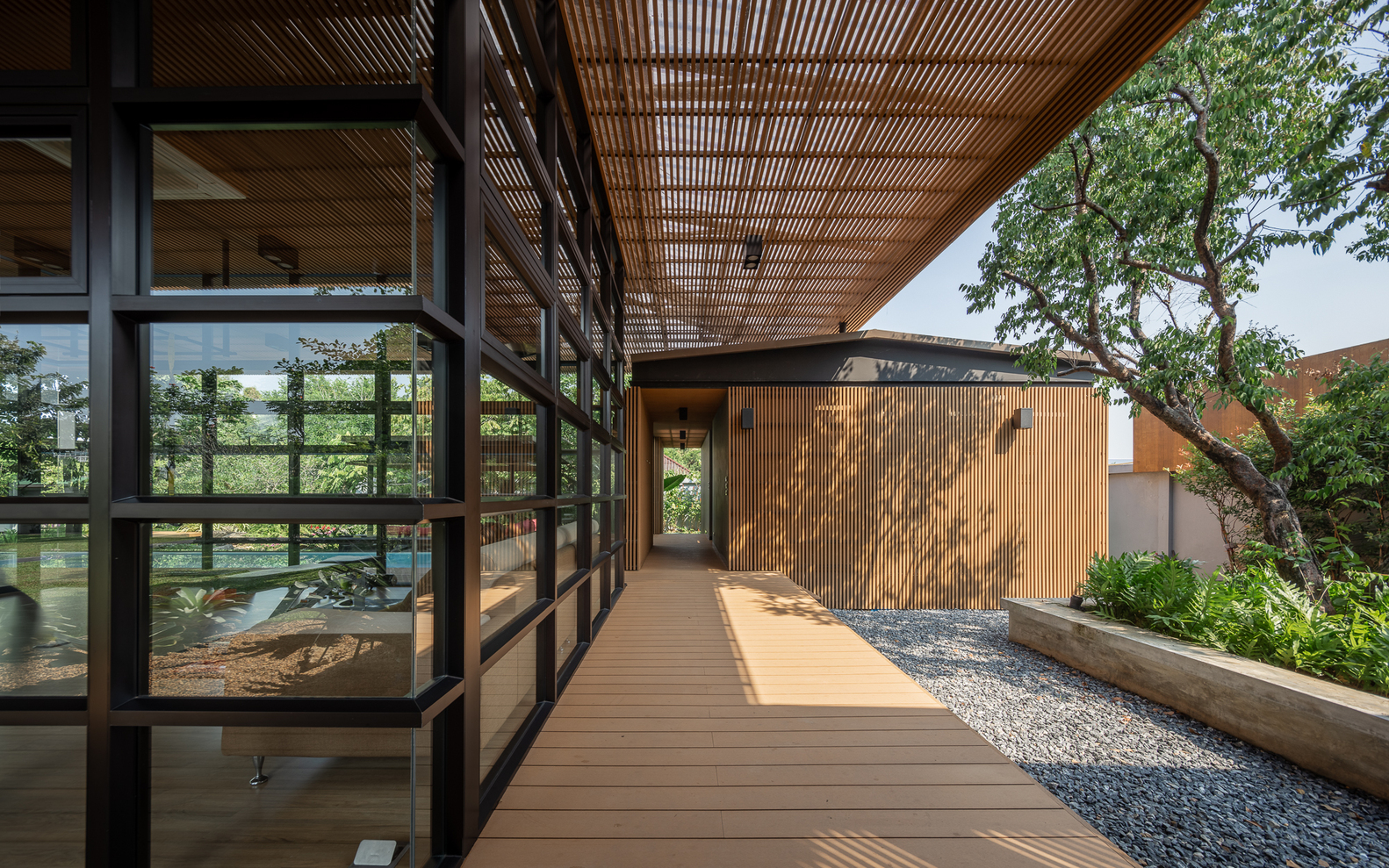 泰国Baan Nonthaburi住宅扩建-9