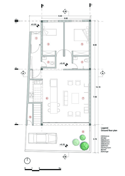 伊朗 Najafabad 单拱房屋丨Ayeneh Office-22