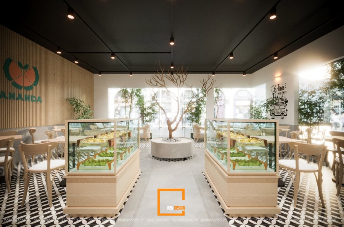 Ananda Ecopark饮品店设计丨越南河内丨KenDesign-37