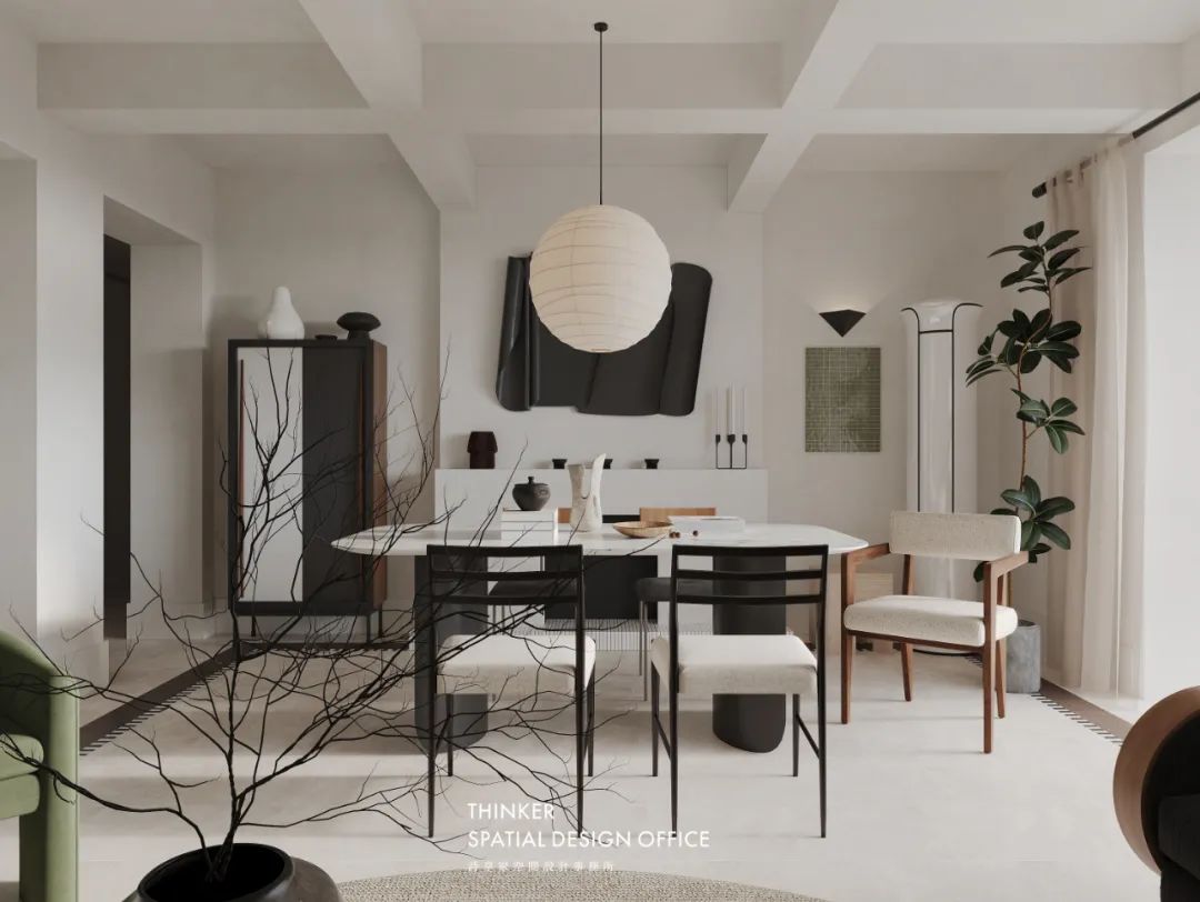 绿色密语 · 折衷自然风家居设计丨诗享家设计-30