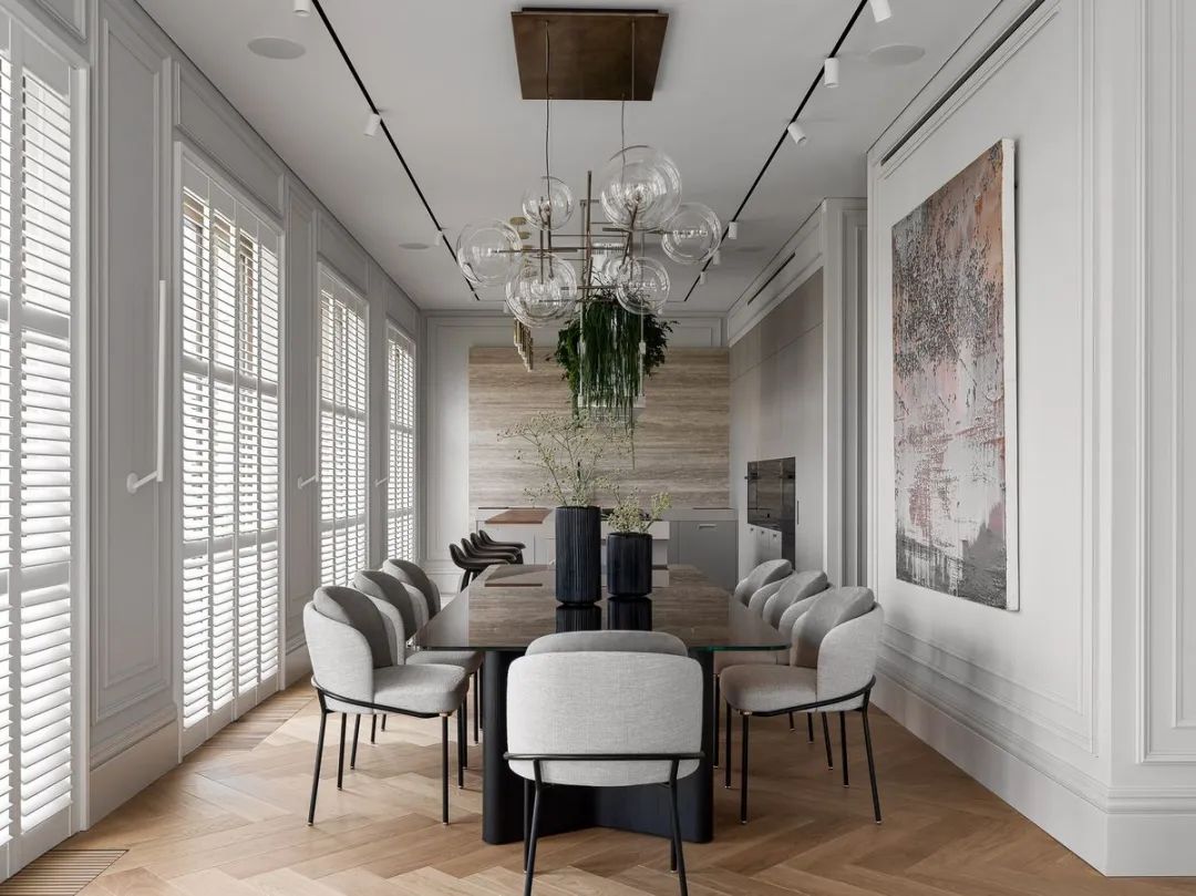 高级格调三口之家丨ABarchitects-23