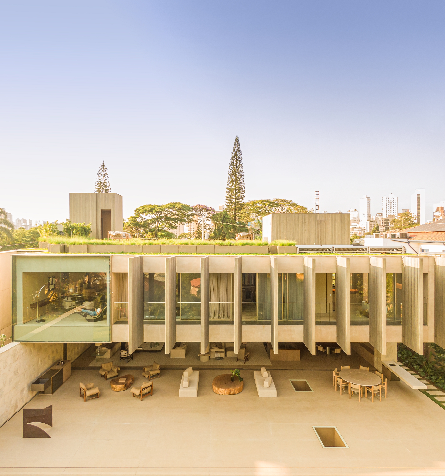 帕卡恩布别墅丨巴西圣保罗丨Studio Arthur Casas-42