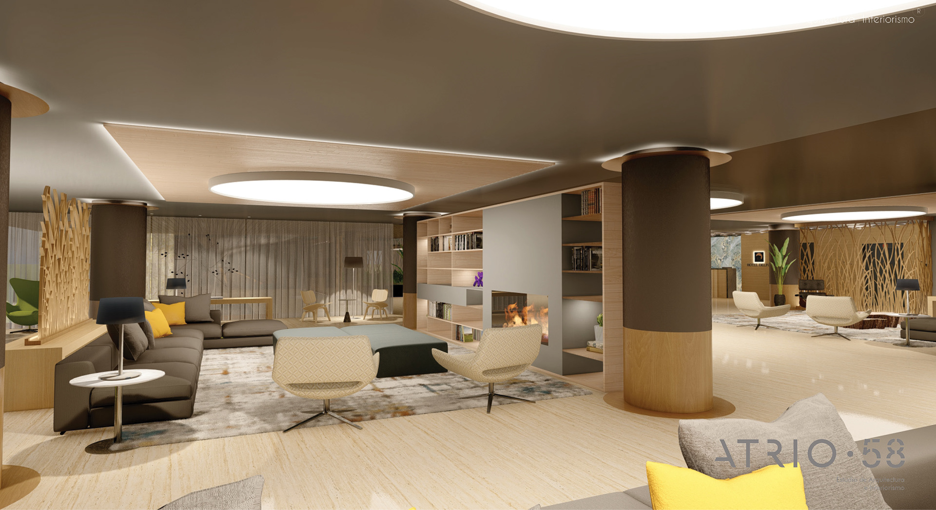 Proyecto Hotelero, Lobby Tulip Inn Hotel Delfos-1