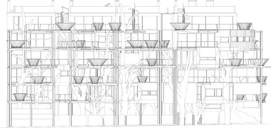 都灵 25 号绿园 · 创新树屋设计丨意大利都灵丨卢西亚诺·皮亚-25