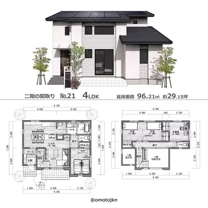 日式住宅附平面图案例-31