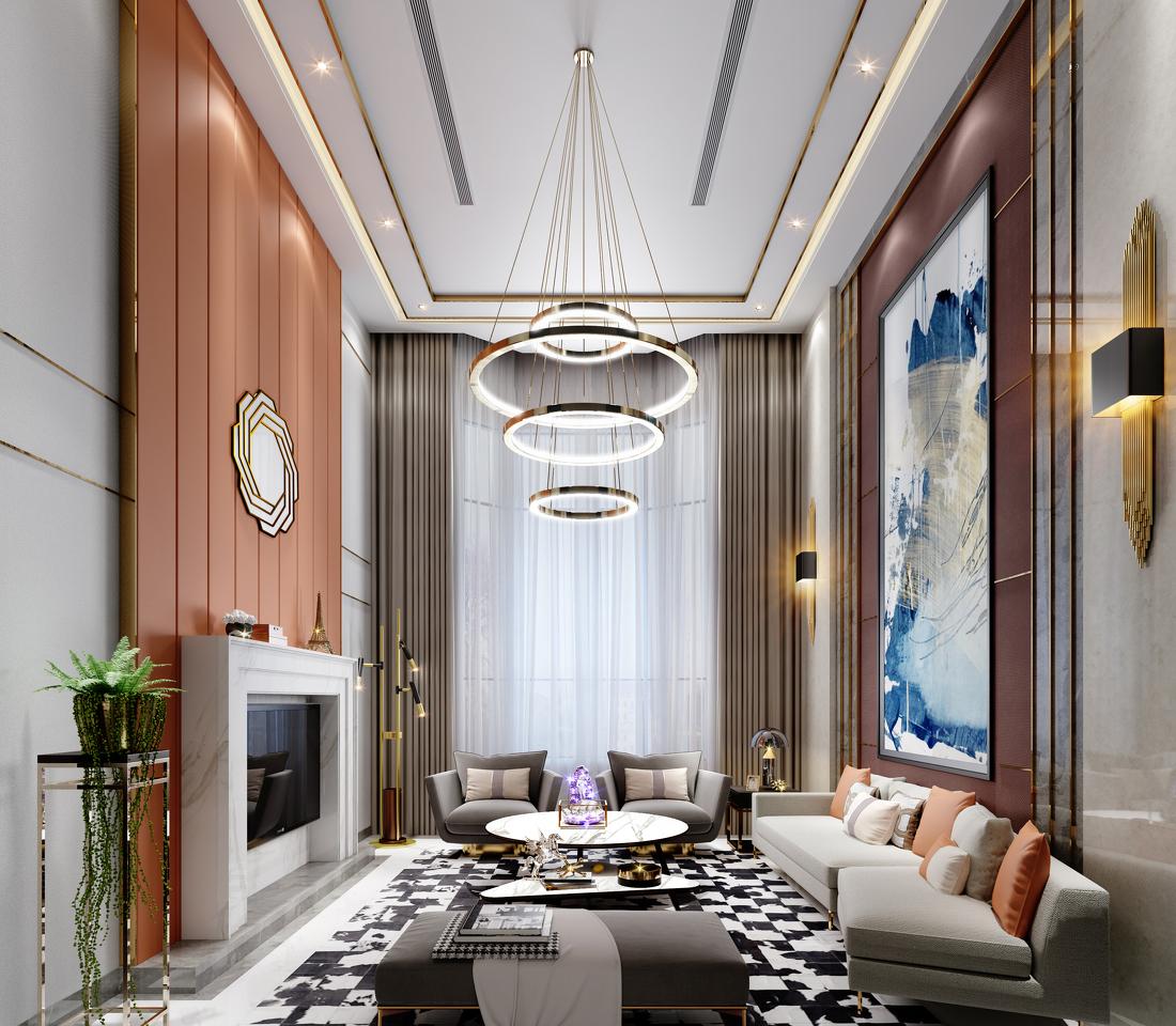 唯米设计 | 轻奢住宅,温暖奢华的美学空间-0
