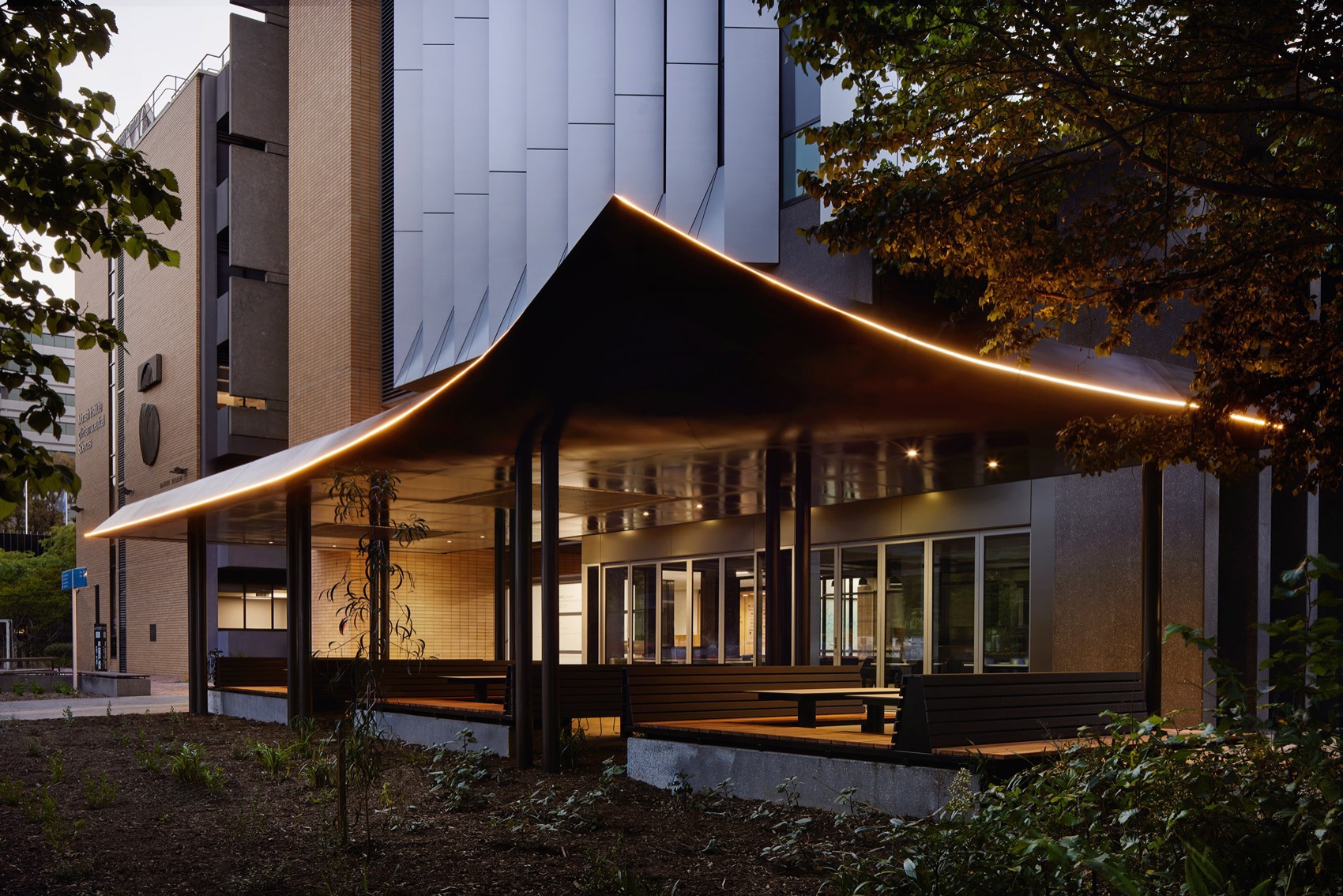 蒙纳士大学药学展亭，澳大利亚 / Splinter Society Architecture-34