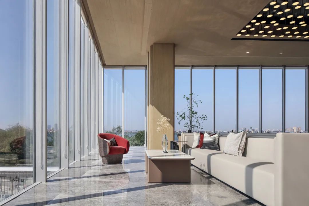 协信天骄观澜售楼处 | 水光之韵,自然之美-11