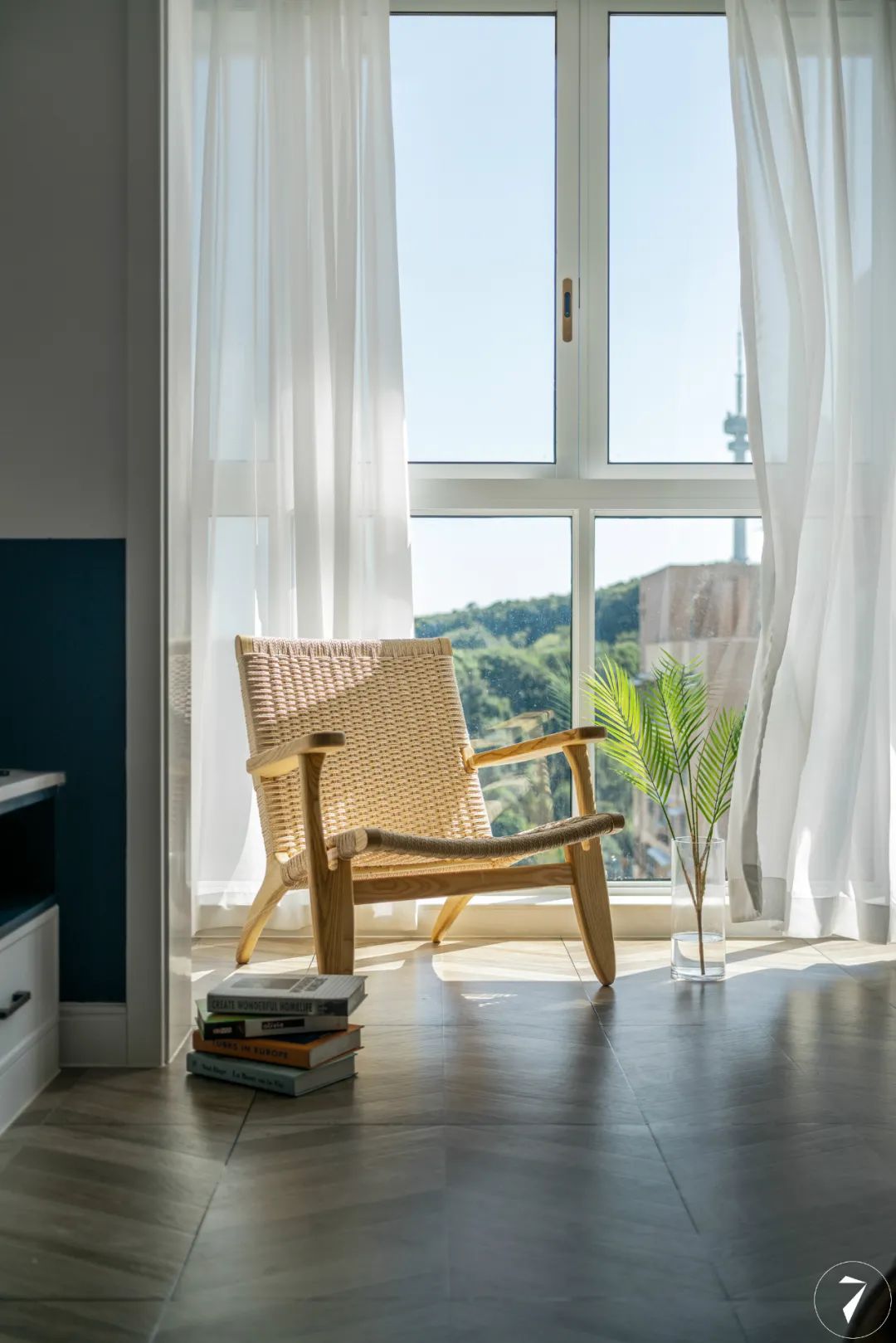 四川自贡 89㎡红蓝撞色家,定制父母宜居空间-14