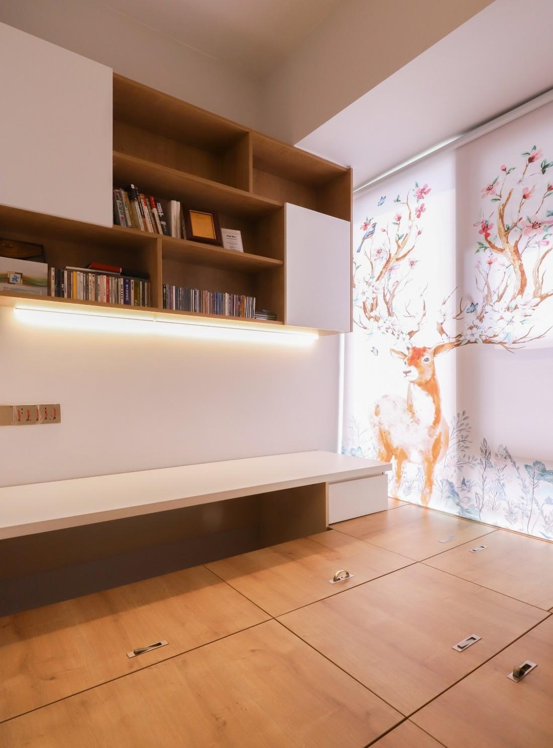 爆改传统 3 房,打造 41 平米大气客厅-53