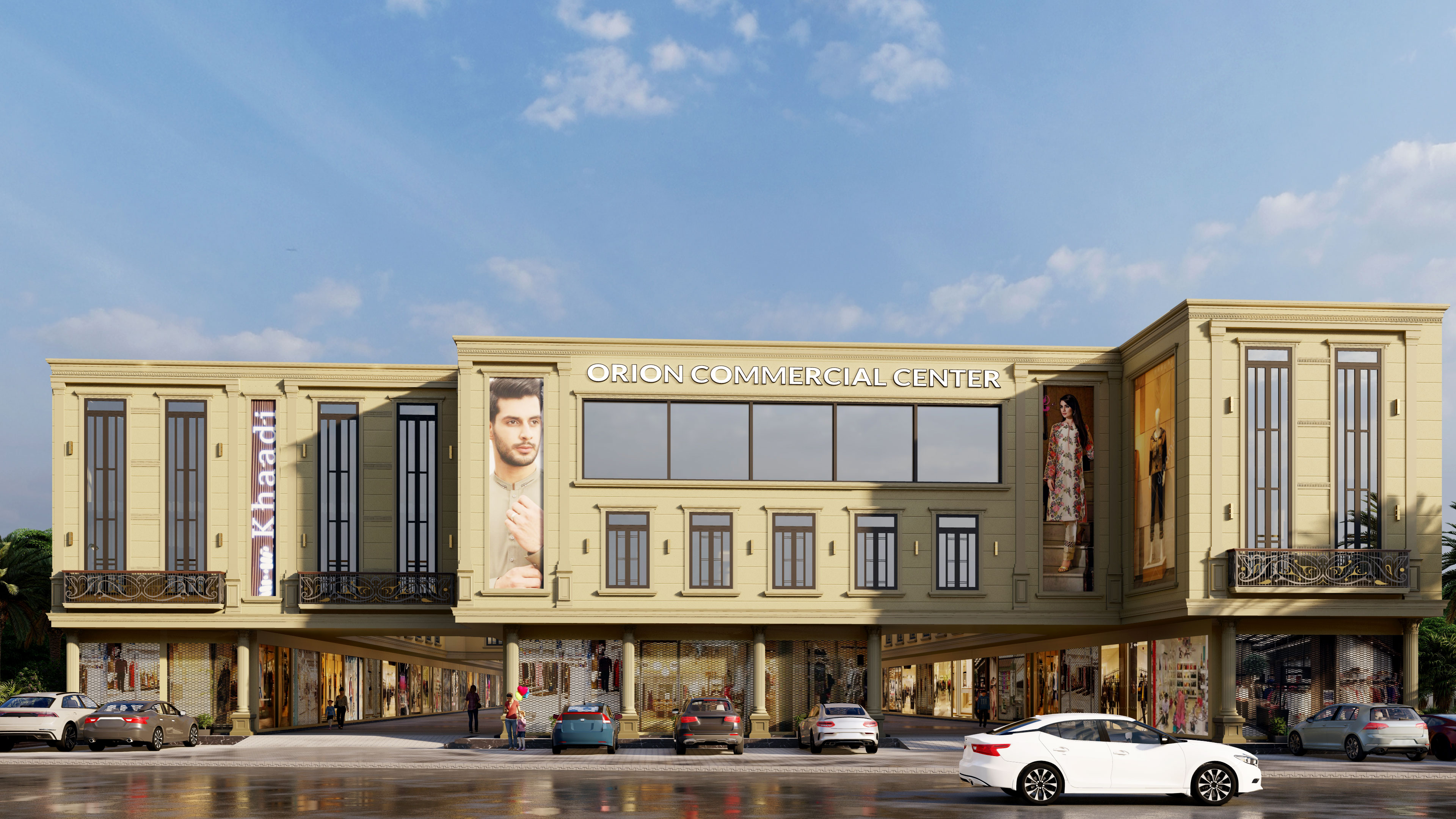 Orion 商业中心外观设计-1