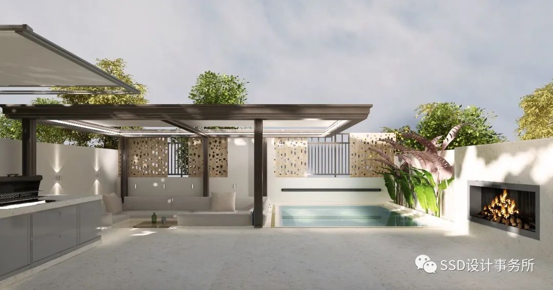 大地色调的现代家居,寻觅和谐与宁静-87