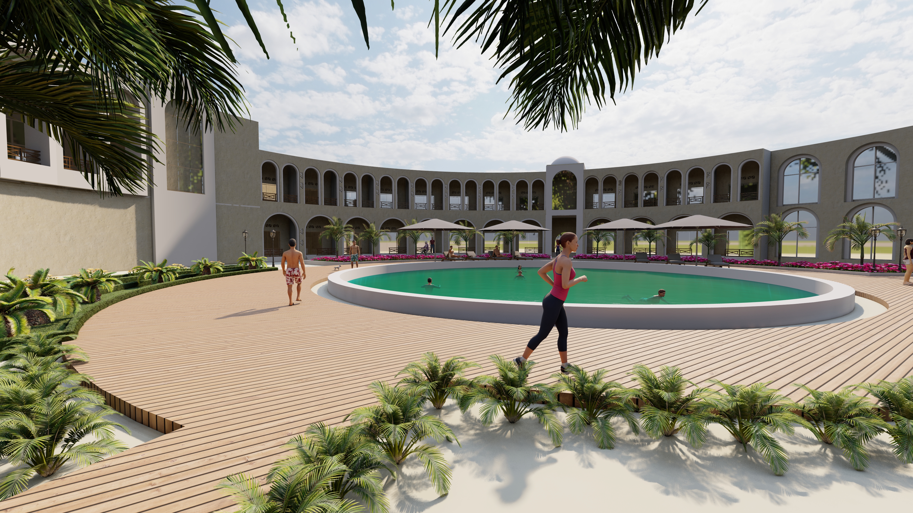 宁静海岸丨埃及丨艾斯尤特大学工程学院建筑系-20