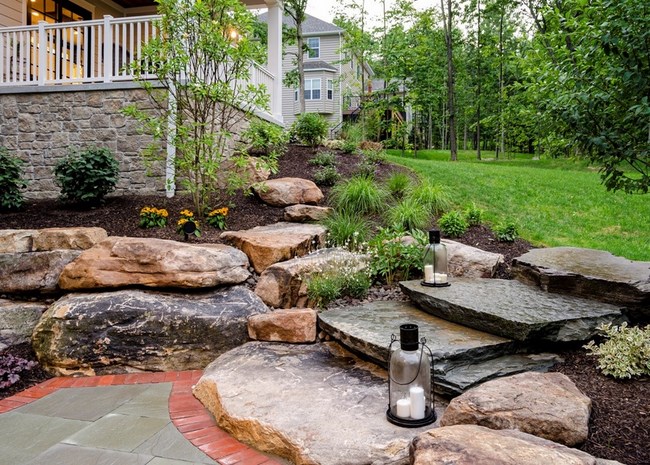 美式当代风格住宅外立面及室内设计项目丨Farinelli Construcción-11