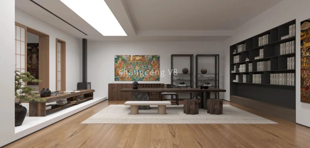 800㎡至简之美别墅 | 在空间本质中寻觅自我-17