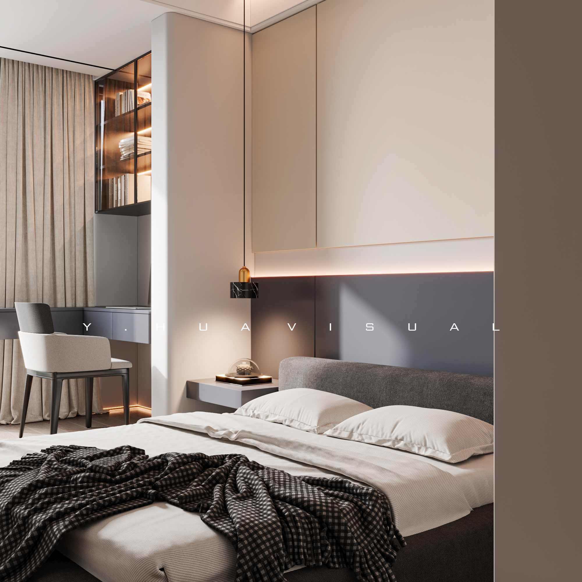 乙画视觉｜卧室篇-10