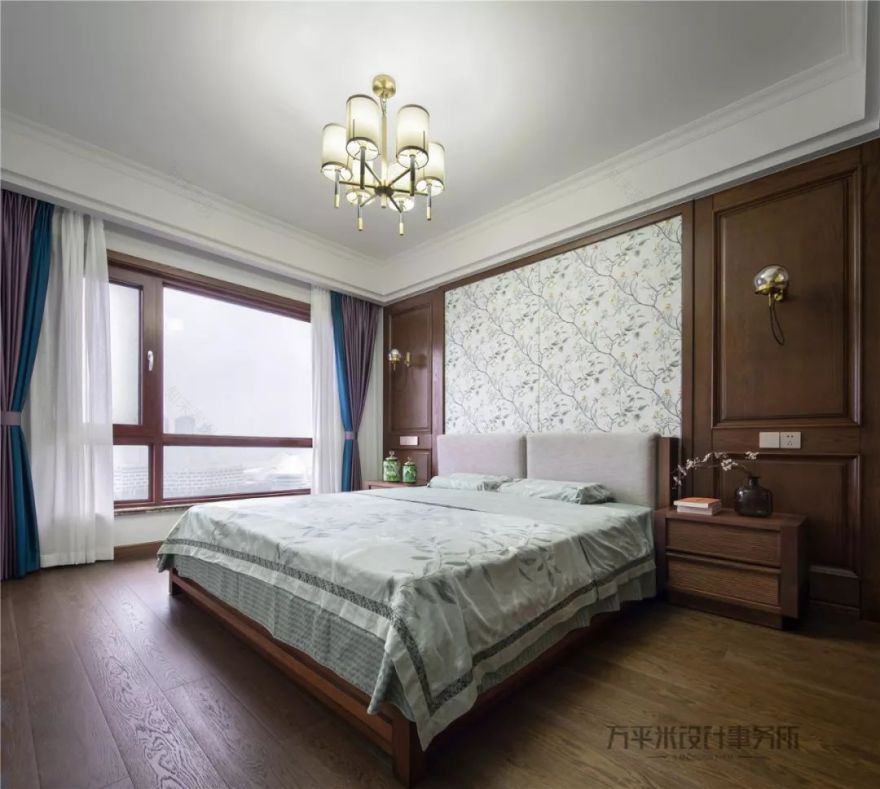 《远黛》 | 新中式风格,原木温暖,青蓝雅致,空间通透-88