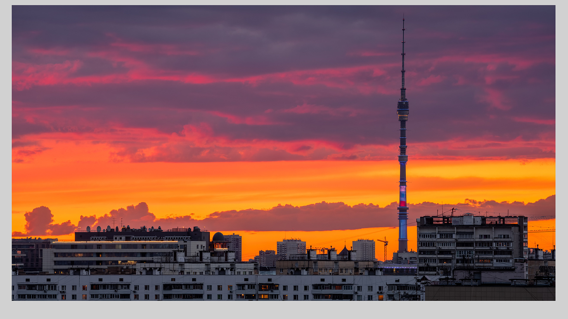 2020 年莫斯科横向日历丨俄罗斯莫斯科-12