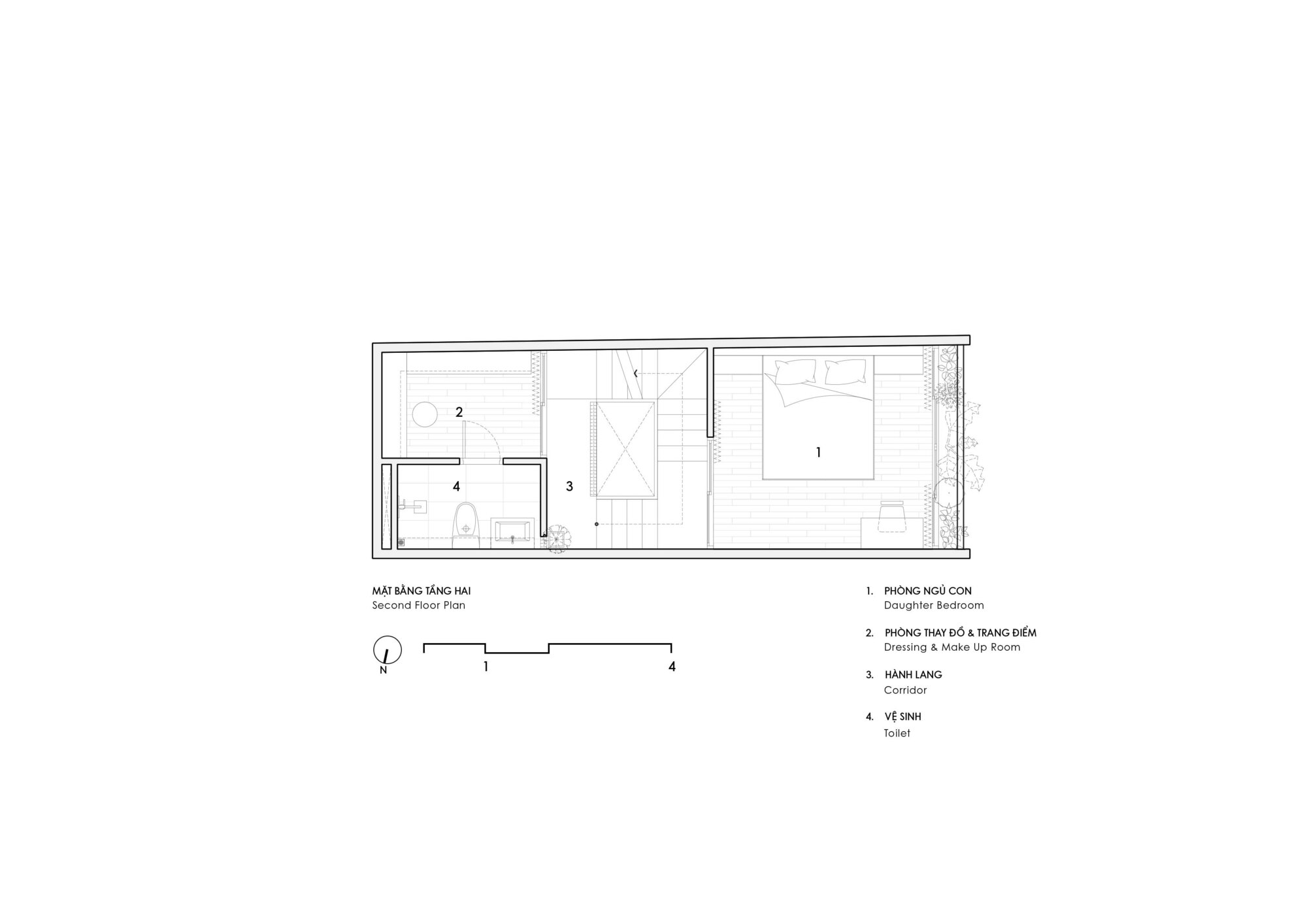 自然窗帘屋丨越南胡志明市丨Sense Design Studio-38