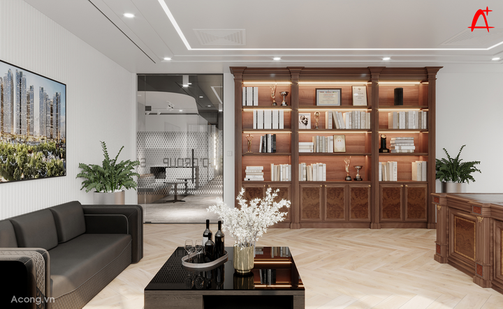 河内SGO北方公司办公室室内设计项目丨越南河内丨acong.vn（未明确公司名）-32