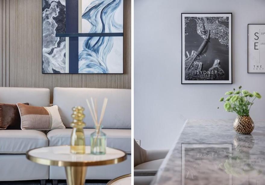 香山美墅五期现代家居,简洁明亮的都市生活画卷-11