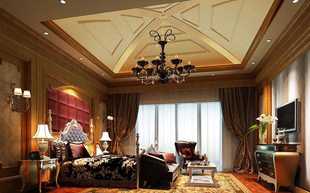 
欧式法式新中式别墅设计作品王文泉107 -4