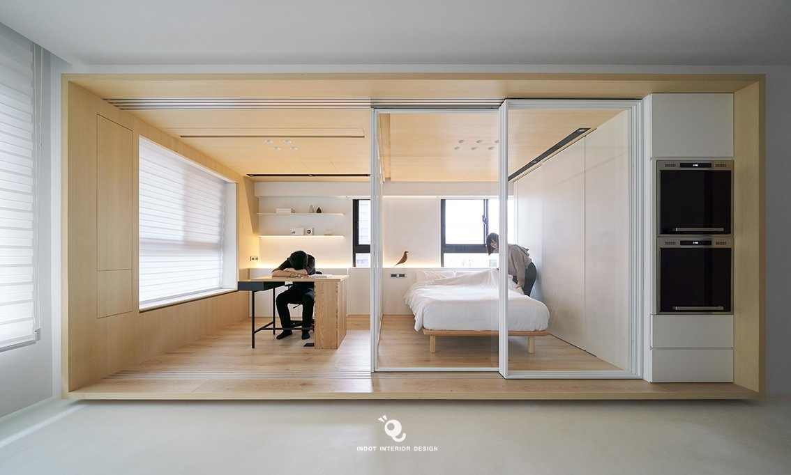 板桥 15 坪小宅弹性空间设计丨虫点子创意设计-18