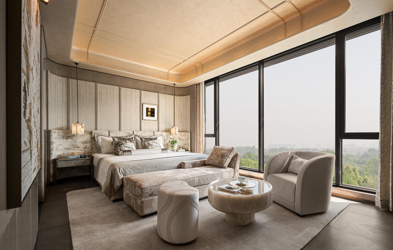 绿城·杭州宸风逸庐390㎡样板间丨中国杭州丨飞视设计,春山秋水-22