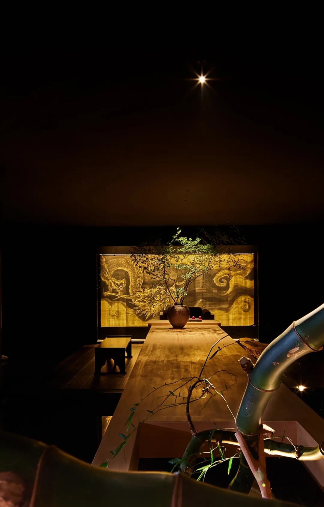 鸣辉正本料理宁波东部店丨中国宁波丨李一设计师事务所-1