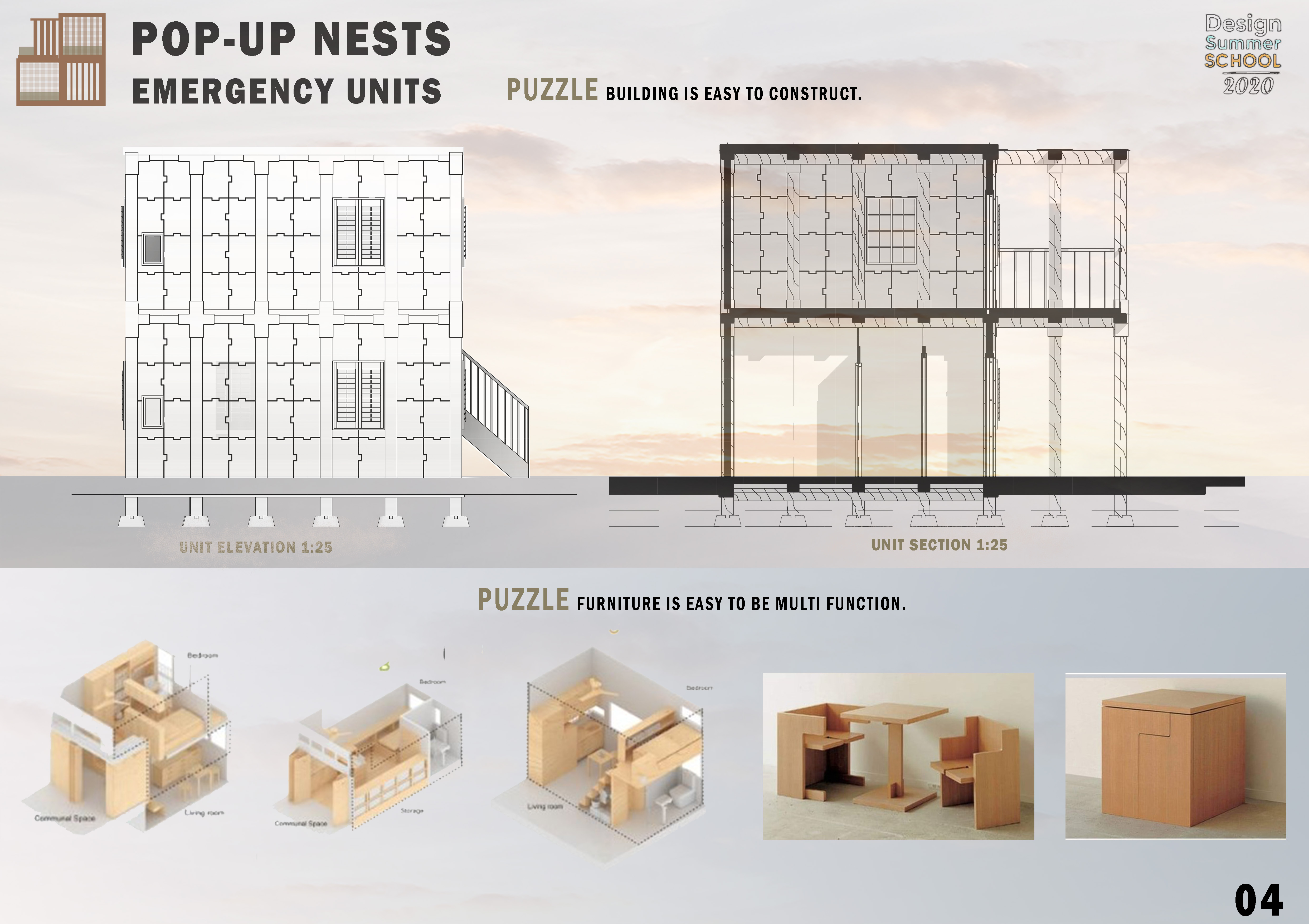 弹出式临时单元嵌套丨stodio 34 建筑学院-3