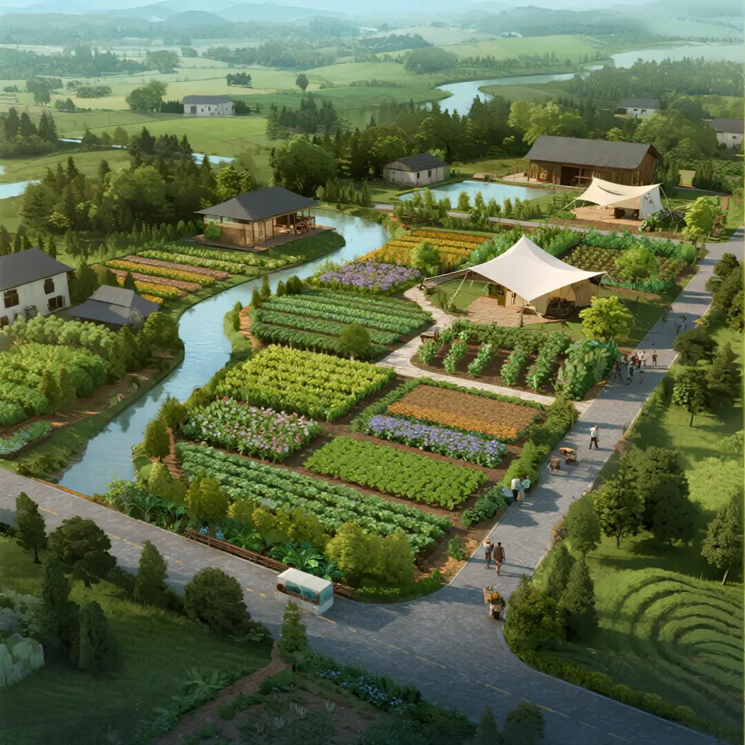 华中城郊秘境康养疗愈营地:中草药种植疗愈综合体规划设计建造运营-48