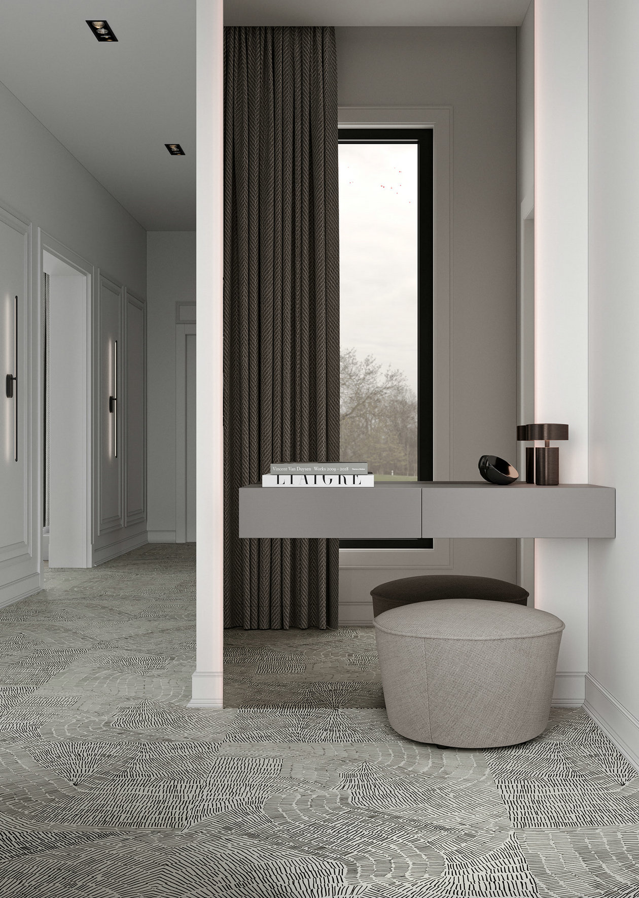 简约风住宅设计丨俄罗斯-1