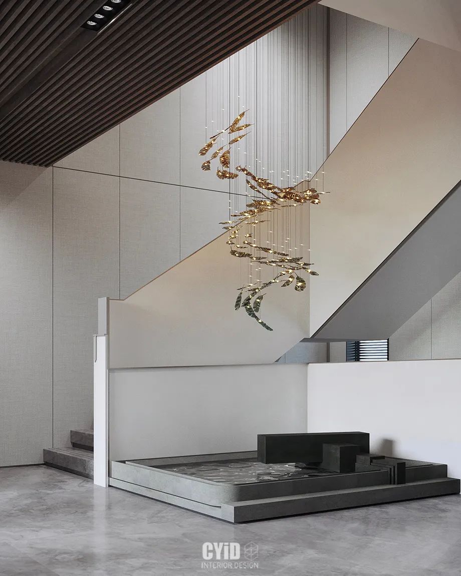 萧山别墅设计，至美大宅的现代自然主义演绎-19