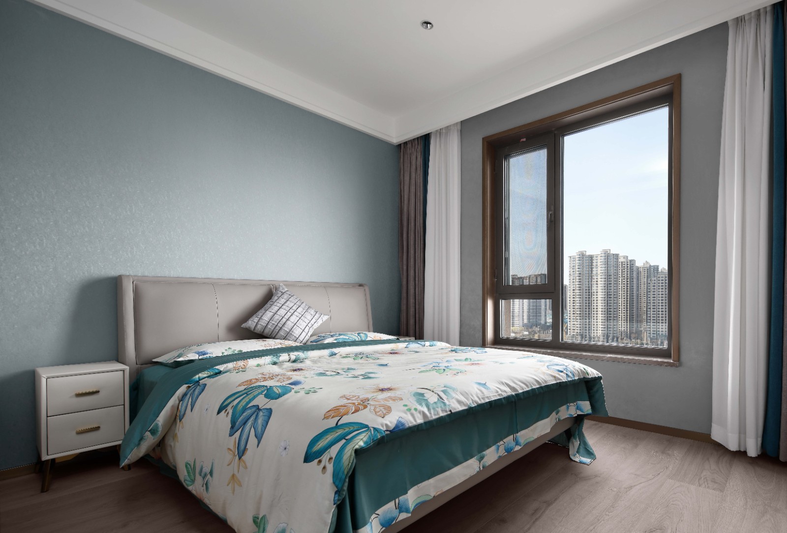 斑斓空间作品:优雅精致的灰调空间-21