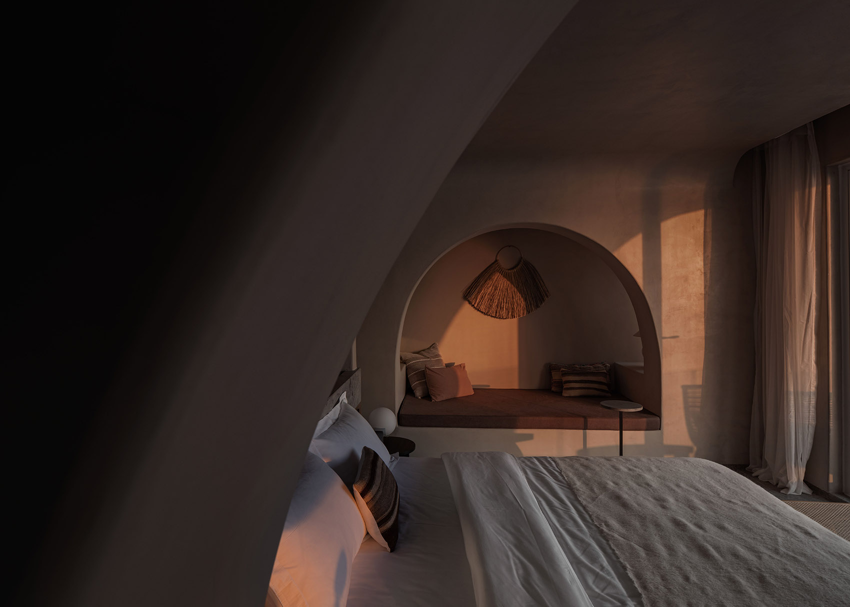 深圳蜜悦圣托里尼 VILLA 洞穴民宿丨中国深圳丨蜚声设计-35