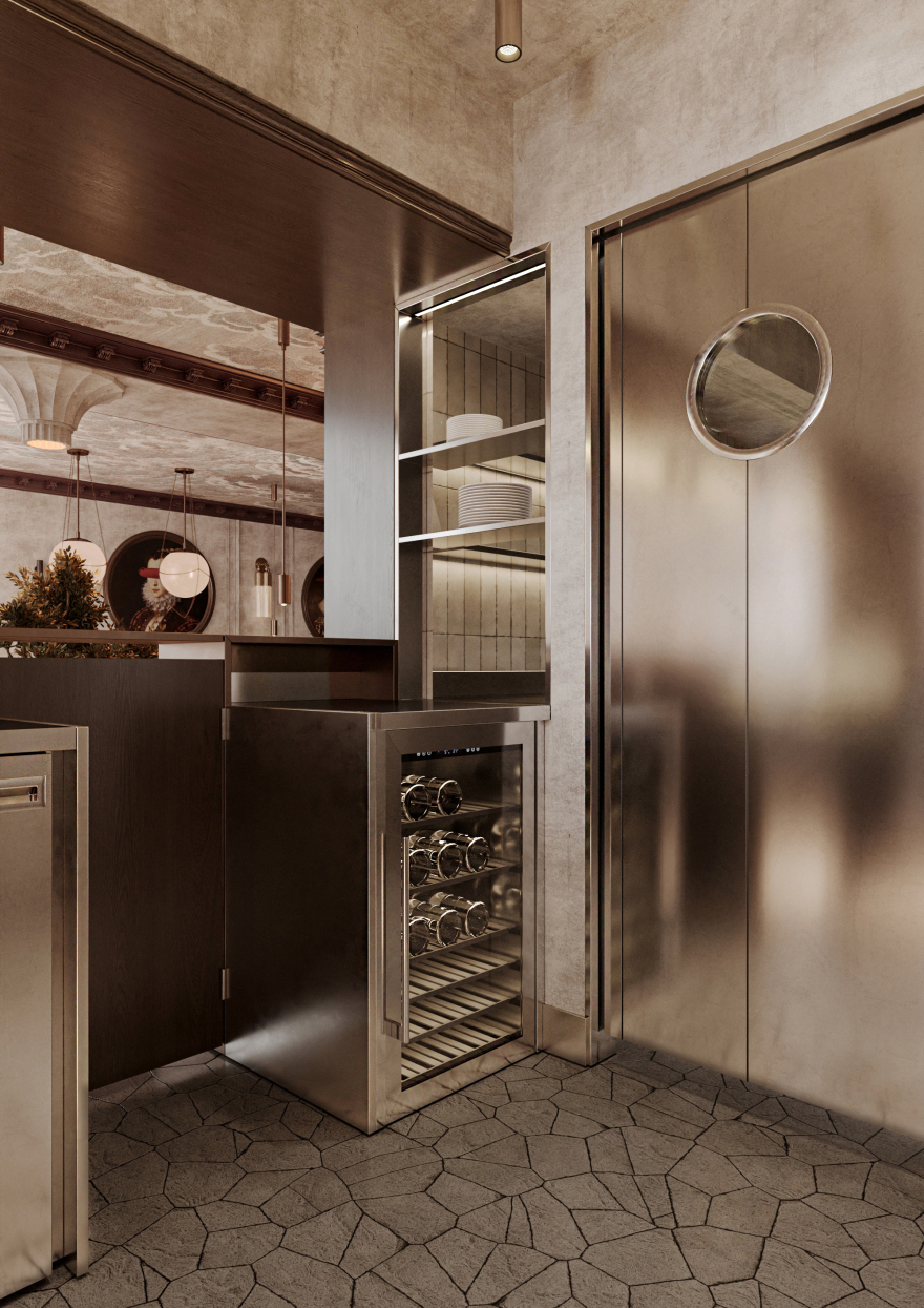 梅迪蒂拉尼奥意大利餐厅丨法国丨Helga Flekei-13