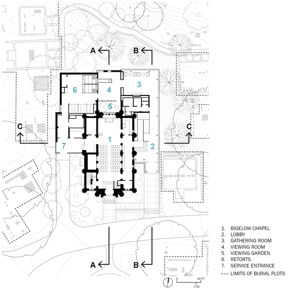 美国 Mount Auburn 公墓扩建工程-46